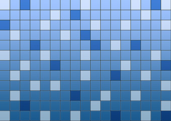 Abstract background with square tiles