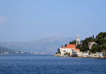 Fototapeta na wymiar Chorwacja. Corcula wyspa.