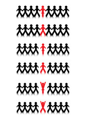 Business groups with shadows