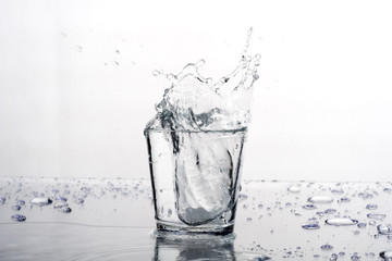 Fresh and cold water 