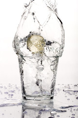 Fresh and cold water