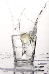 Fresh and cold water