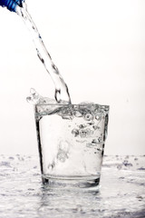 Fresh and cold water