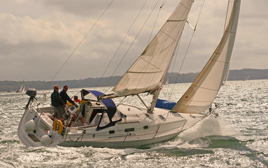 Sailing yacht