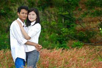 Fototapeta premium Asia Couple