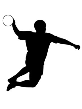 Handball Silhouette 