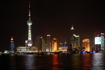 Fototapeta premium Shanghai Night View