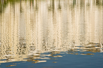 Fototapeta na wymiar Reflection in water