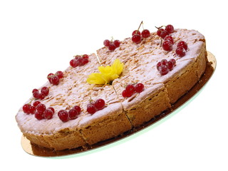 party dessert, marzipankuchen, winterküche