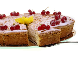 party dessert, marzipankuchen, winterküche