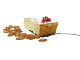 party dessert, marzipankuchen, winterküche