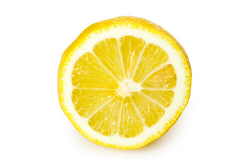 lemon isolated on white