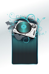 frame with turntable