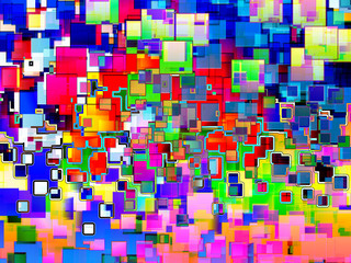 A Background Made From Squares 6