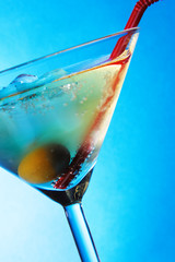 Martini with ice