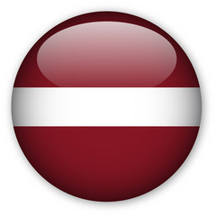 Latvian flag button