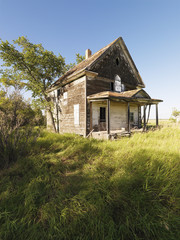 Empty farm house.