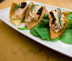 mini taco h'ors d'eurves