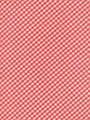 Red, checkered cotton, linen, picnic, shirt fabric background.