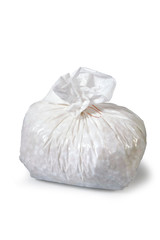 sac poubelle blanc