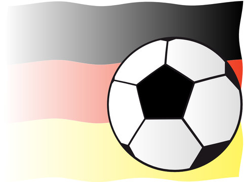 Bandera Alemania Futbol