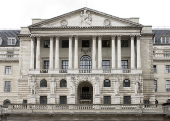 Fototapeta na wymiar Bank of england in London