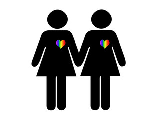 Couple de femmes