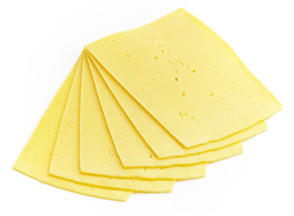 the slices of gouda