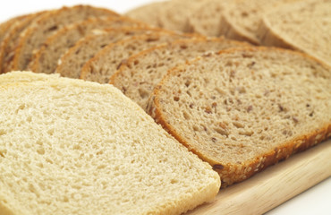 various kinds of bread