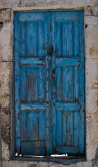Old island door