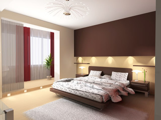 Interior of a bedroom