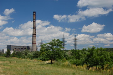 Power plant. Kiev,Ukraine