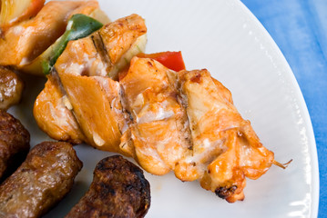 Grill,Wurst,Schnitzel,Speck