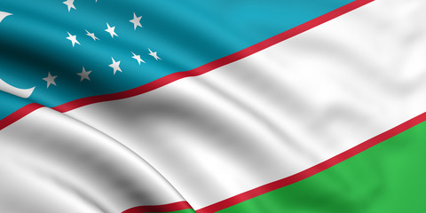 Flag Of Uzbekistan