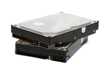 Two hard disk drives.