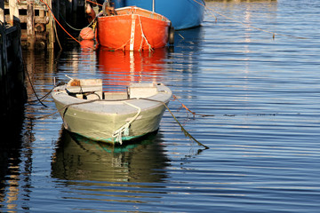 Peggy's Cove Wharf Boat, Nova Scotia