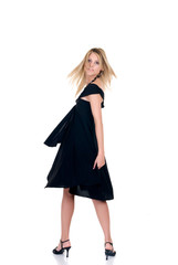 Attractive glamor lady