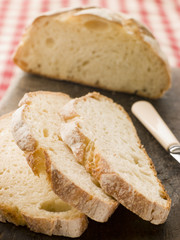 Slices of Sour Dough Bread