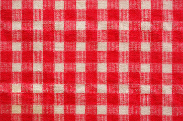 White-red fabric