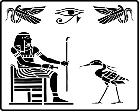 Egyptian hieroglyphics  