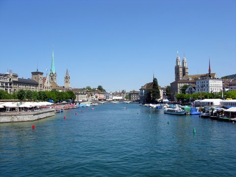 Z&uuml;rich im Sommer