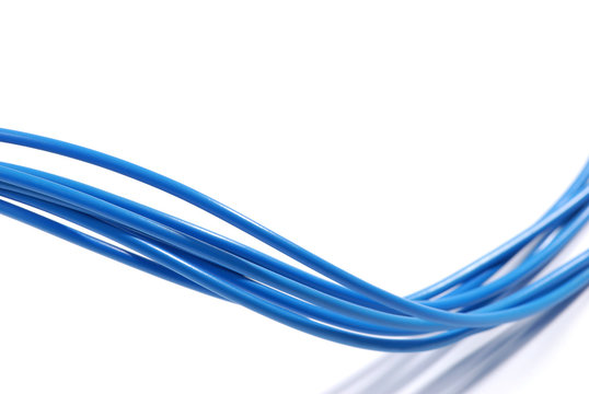 Blaue Kabel