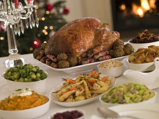 Christmas Roast Turkey with all the Trimmings