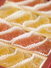 Fruit Jellies in paper cases