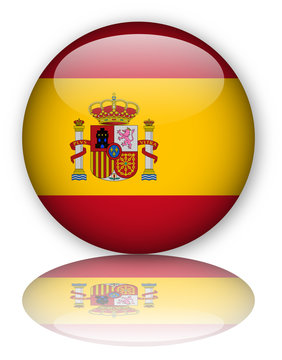 Spanish flag button