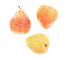 Three pears.