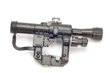 optic sight on white