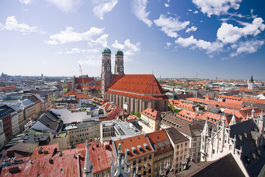 Rooftops Of Munich