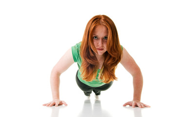 Red haired beauty