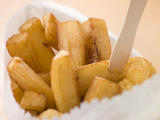 Chip Shop Chips in a Bag